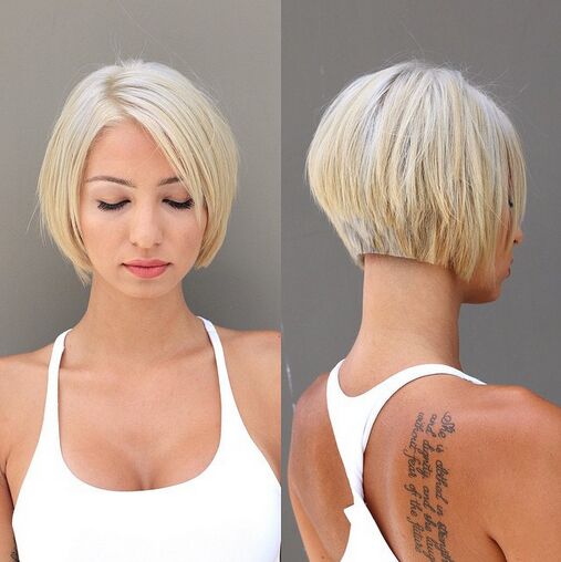 Short Haircut with Volume and Texture Back View - Textured Short Bob Haircut for 2016
