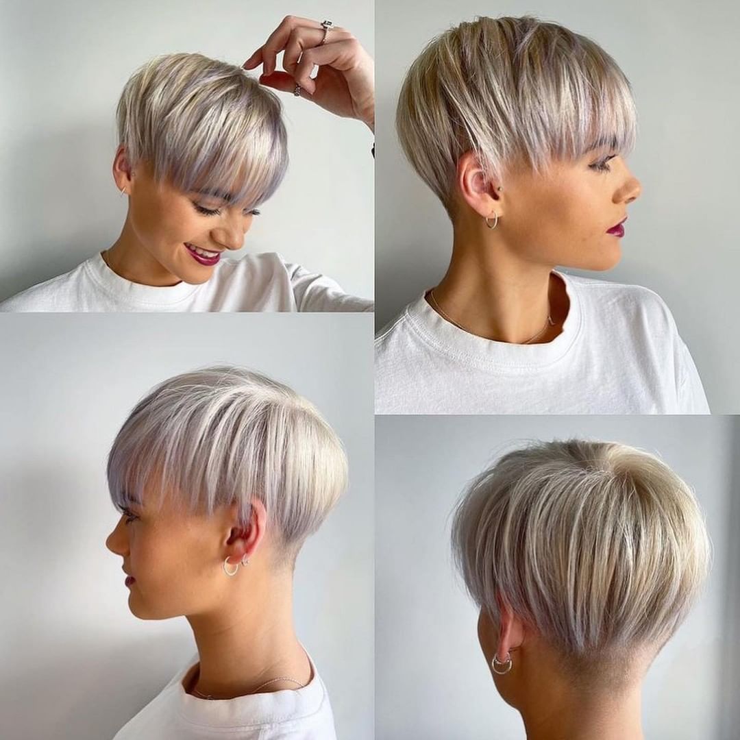 Stylish Short Haircut for Ladies