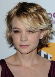Carey Mulligan Short Hairstyles for Fine Hair