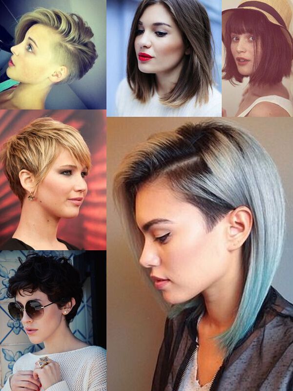 Short hairstyles for girls: with or without curls!
