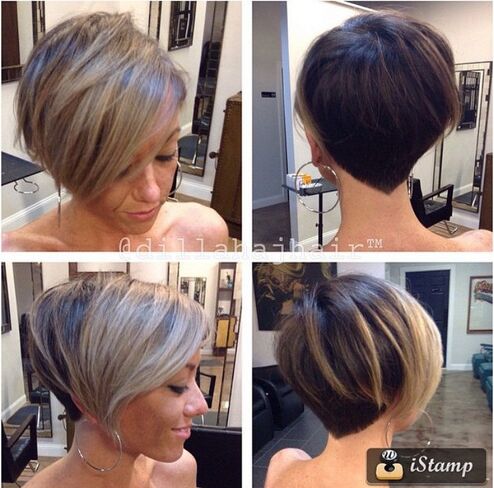 Short Hairstyles with Long Bangs for Heart Face Shape