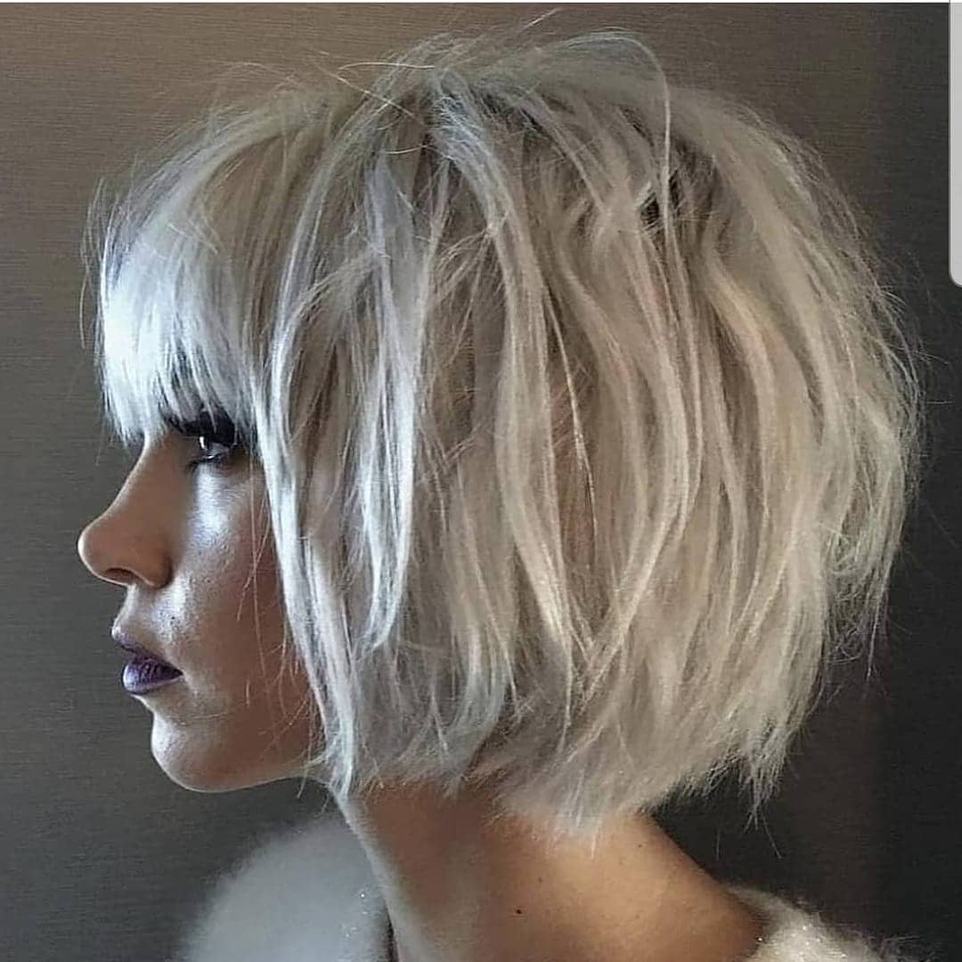 Hairstyles with short layers - short haircuts with fine and thick hair