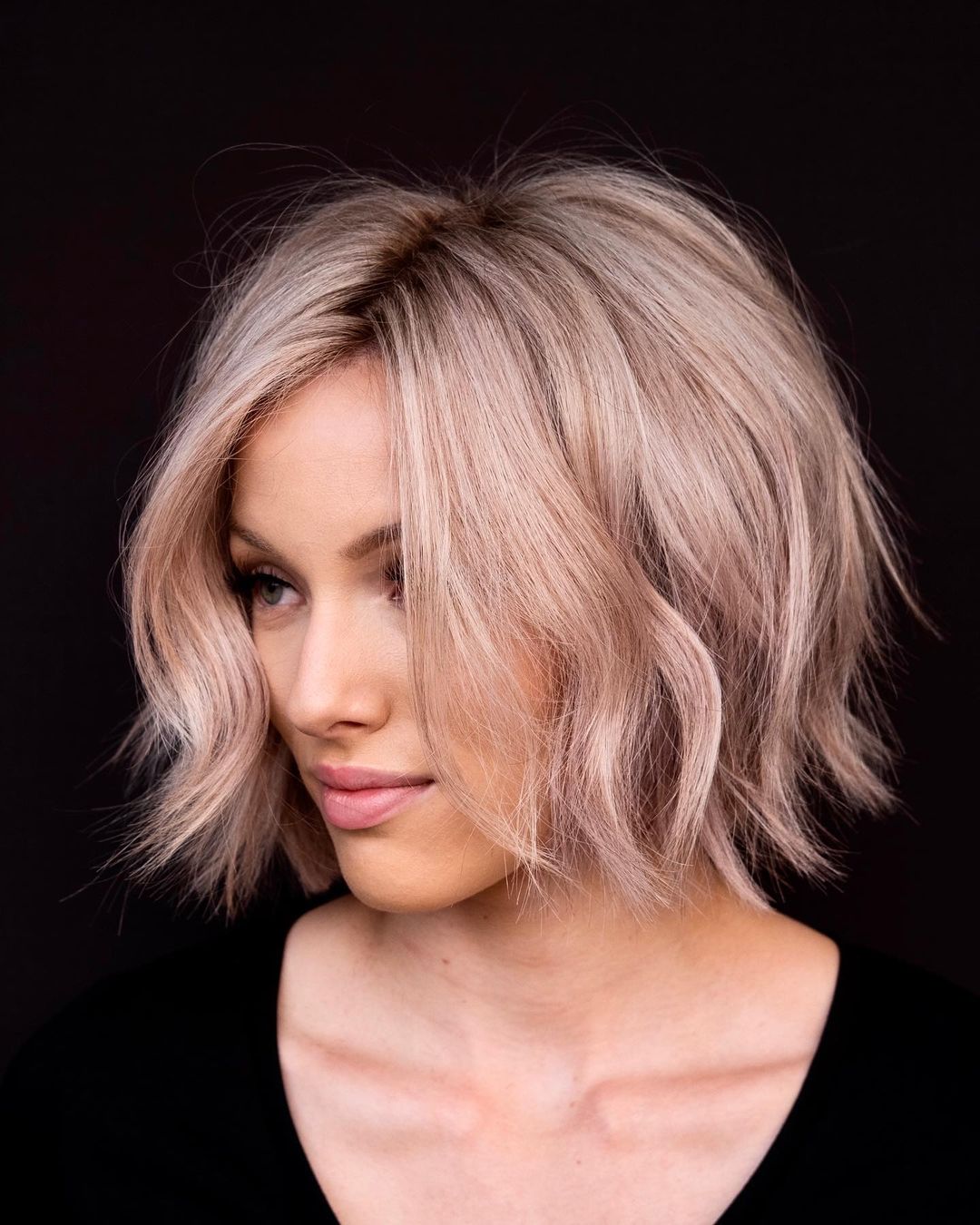 Hairstyles with short layers - short haircuts with fine and thick hair