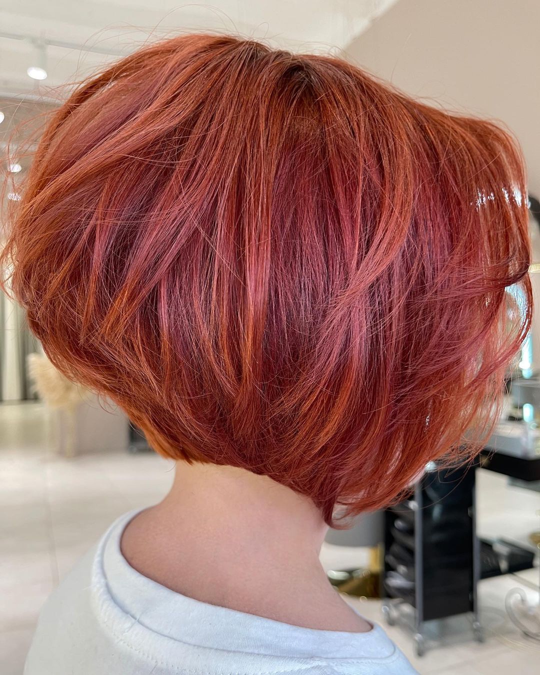 Hairstyles with short layers of thick hair - short haircut designs