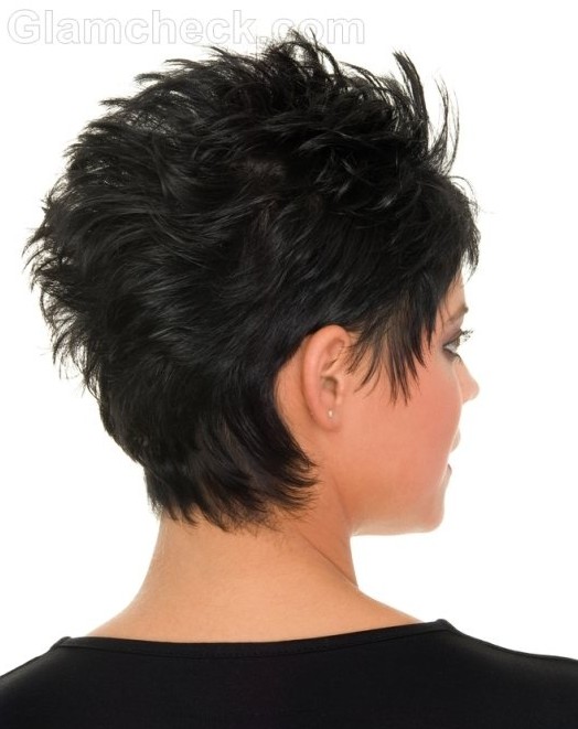Short Messy Hairstyles: Black Hair