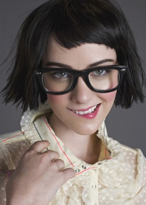 Short One-Length Haircuts: Jena Malone Hair