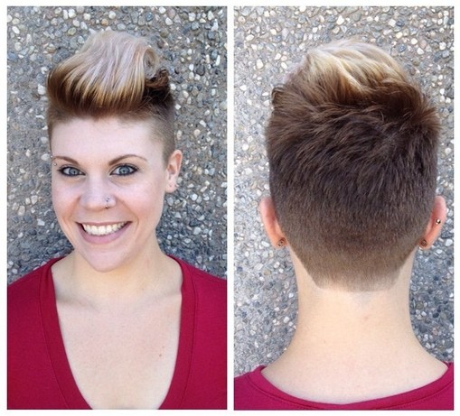 Short pixi hair cutting for women