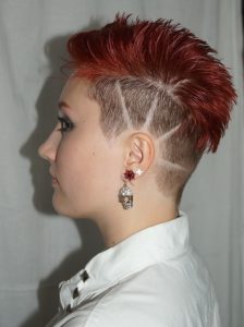 Short Red Hair: Punk Hairstyles