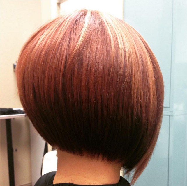 Shorthead Red - a rear display of graduated Pop hairstyles