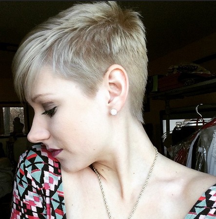 Short haircuts shaved soft hair - summer short hairstyles for the summer