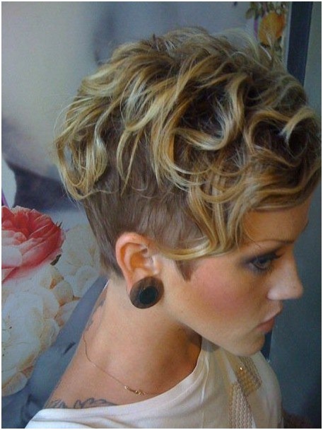 Short hairstyles ideas: A short haircut for frizzy explosions