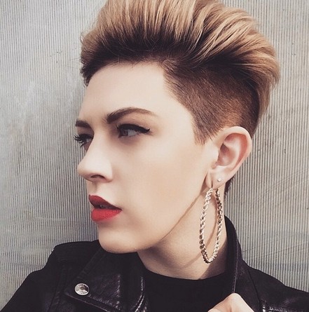 Short hairstyles Spikey