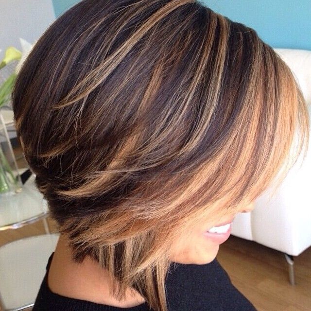 Cutting short bob straight