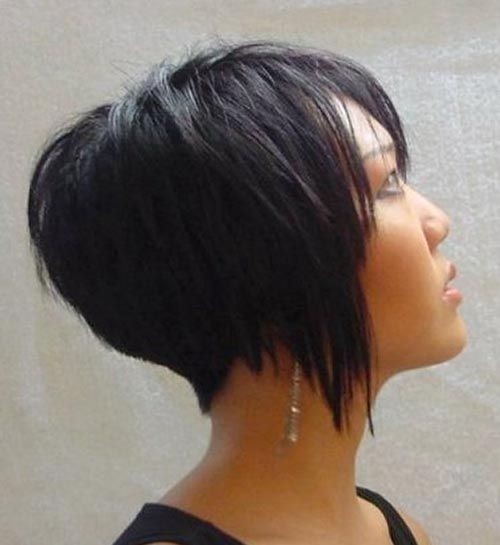 Short ideas of hairdressing for women - short Asian hairstyles