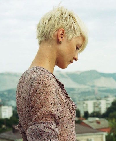 Short and bleached
