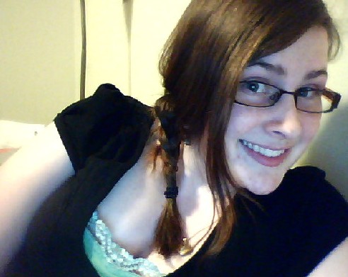 Side braid hair style