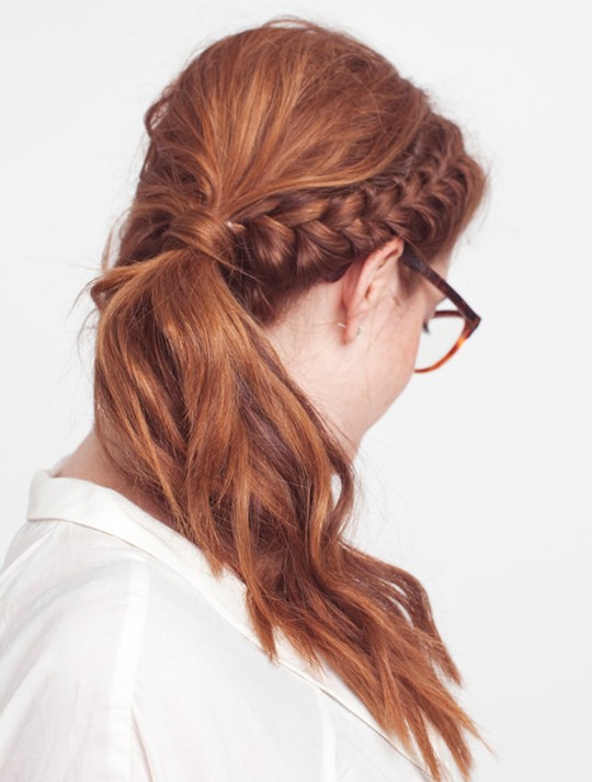 Side hairstyles for work