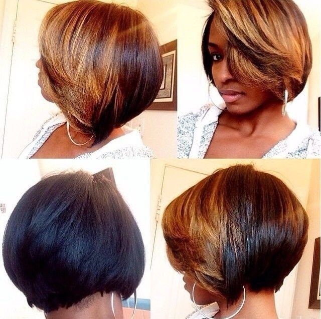 Simple Bob Bob for short hair - wonderful hairstyles for black women