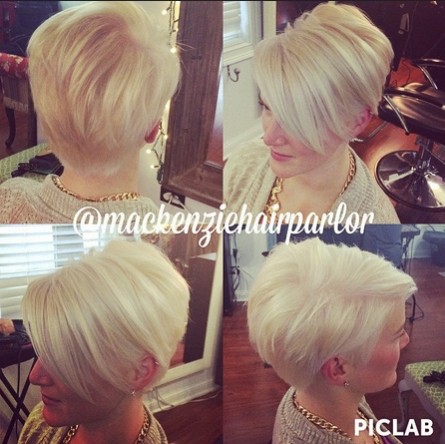 Simple daily hairstyles with short hair: a modern haircut for women