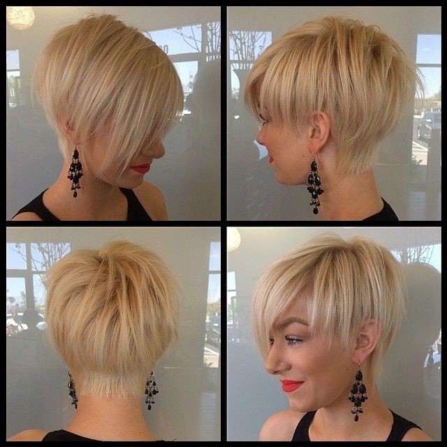 Simple hair hairstyle for short hair: cutting straight hair for women