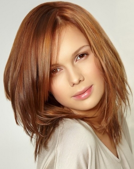 Simple Hairstyles for Girls: Medium Straight Hair