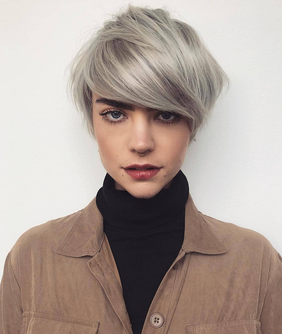 Simple short hairstyles for straight hair - short female hairstyles ideas