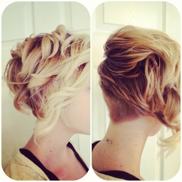 Simple short hairstyles: chaotic classes