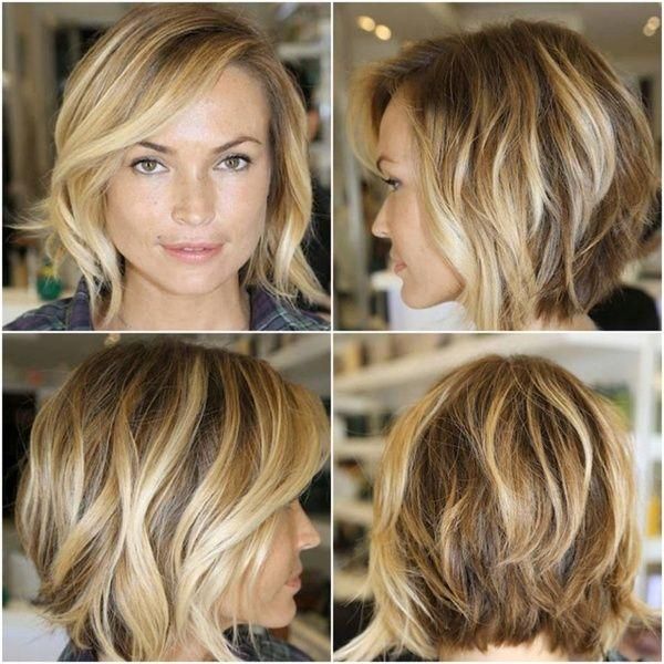 Bob chin chin a little corner for thin hair