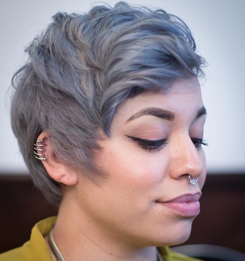Smokey Gray Pixie