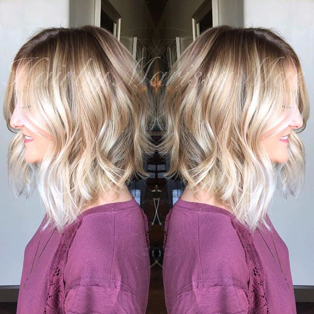 A soft, wavy bob pieces for women