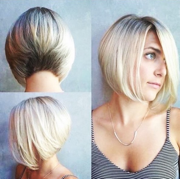 Bob Pop shaver with light blond hair