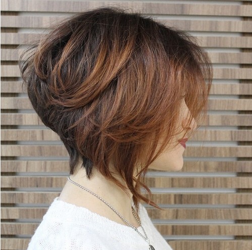 Side looks, bob haircuts, stacked, easy, daily hairstyles for short hair 2016