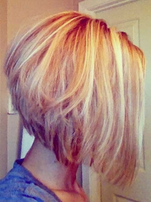 Stacked Bob Hairstyles for Fine Hair: Ombre Short Hair