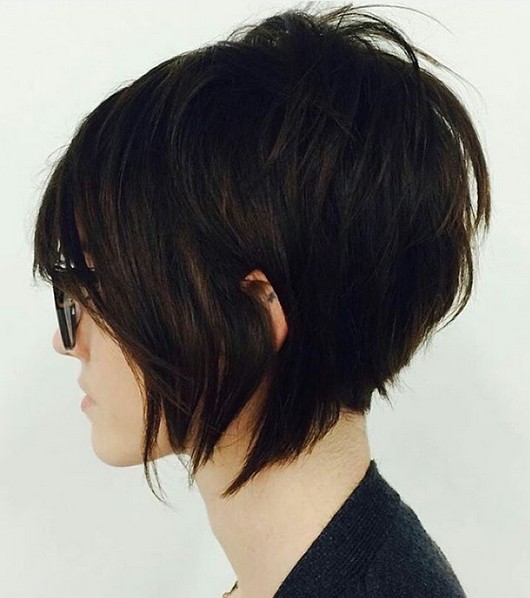 Standed hair - Pixie hairstyle