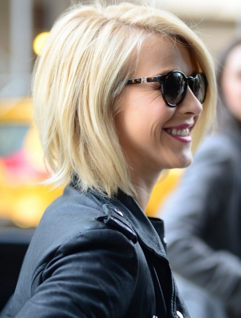 Straight Bob Hairstyles: Blonde Short Hair