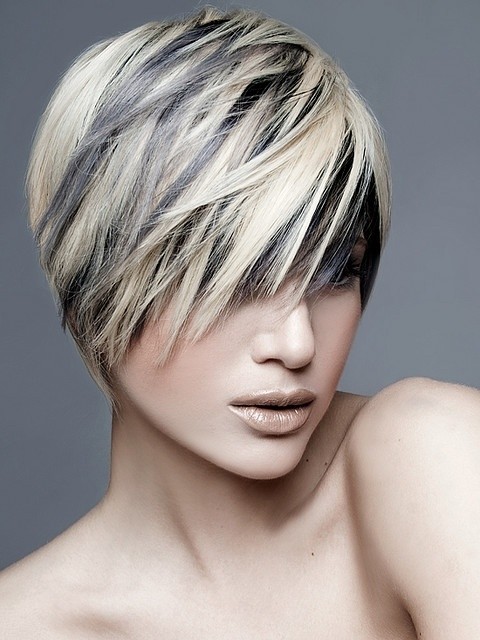 Right hair hairstyle for short hair