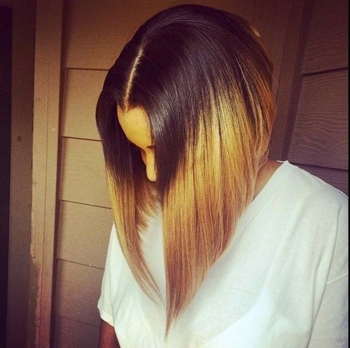 Long straight Bob: Omper hairstyles