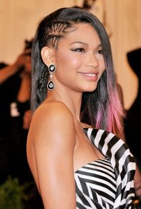 Straight Ombre Hairstyles: Chanel Iman Hair
