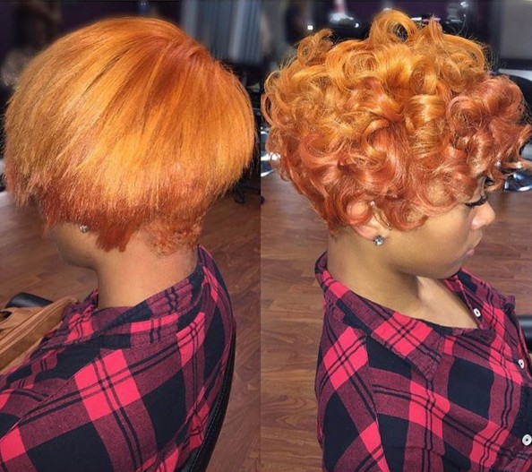 Directly to curly