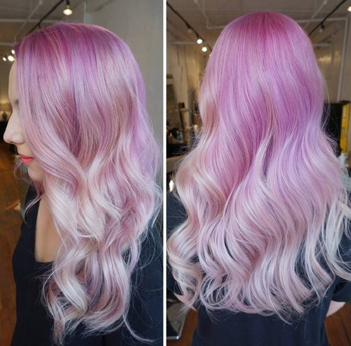 Strawberry hairstyle