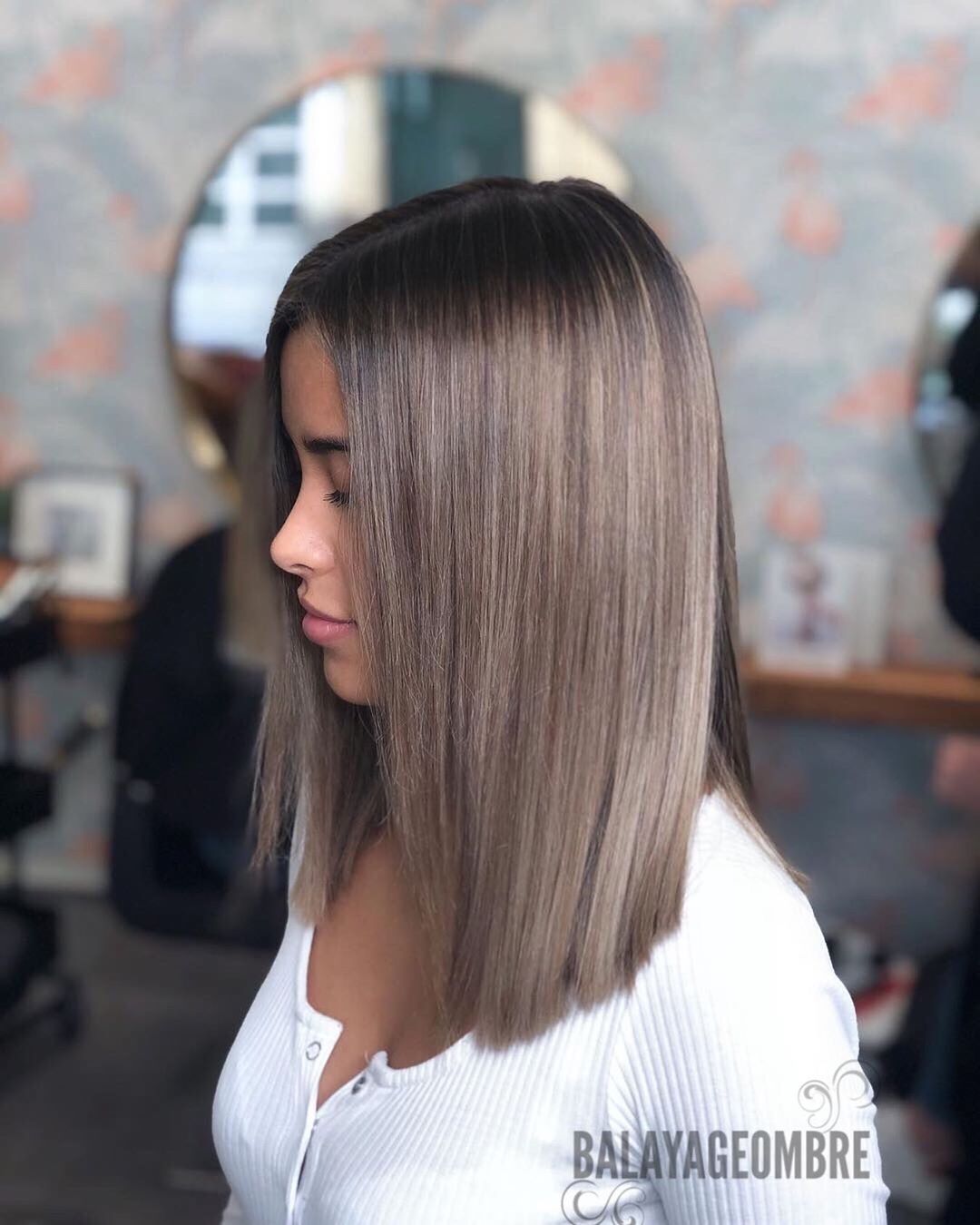 Stylish hairstyles Balayage Ombre with shoulder length - medium -length hair ideas