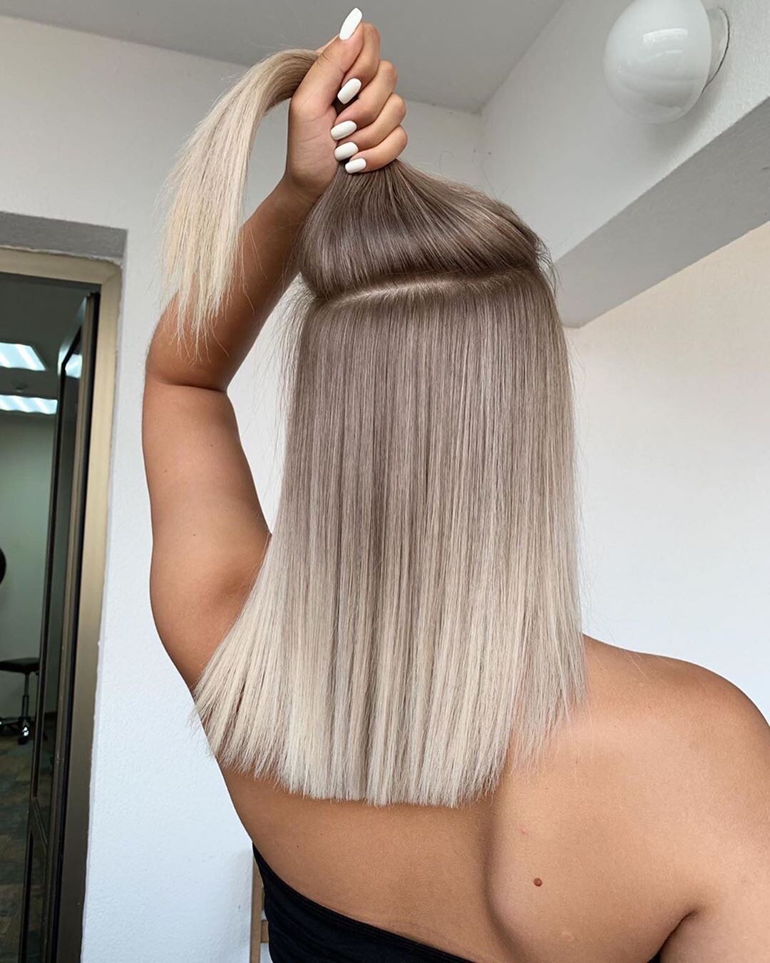 Stylish hairstyles Balayage Ombre with shoulder length - medium -length hair ideas