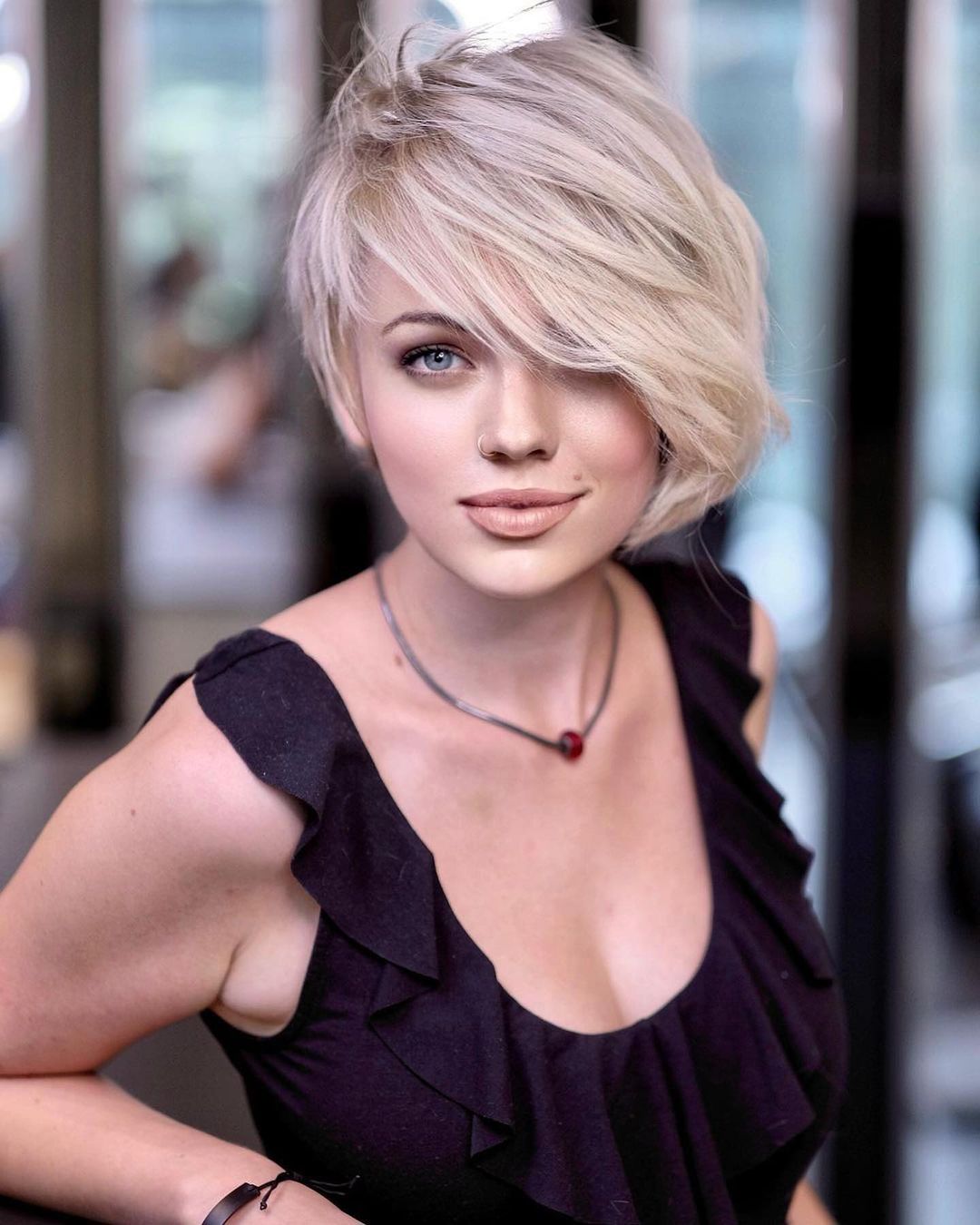 Stylish, gentle haircuts with short hair - ideas with short hair for women