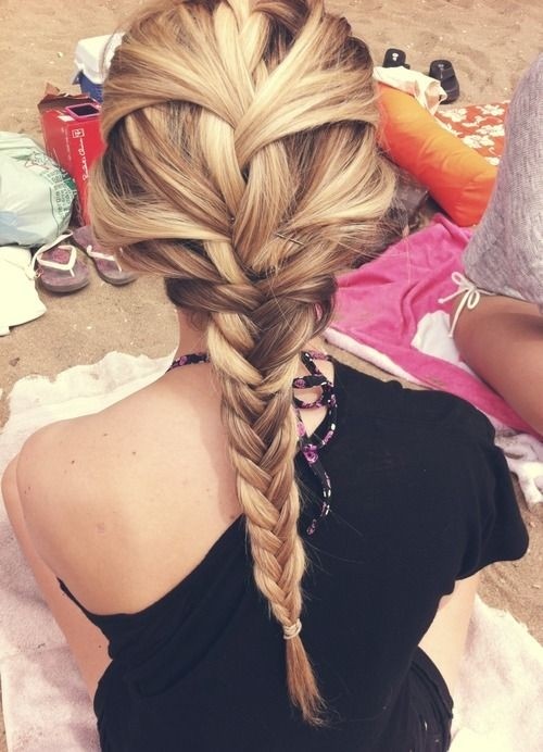 Elegant hairstyle hole long hair - hairstyles for Spring and Summer 2015