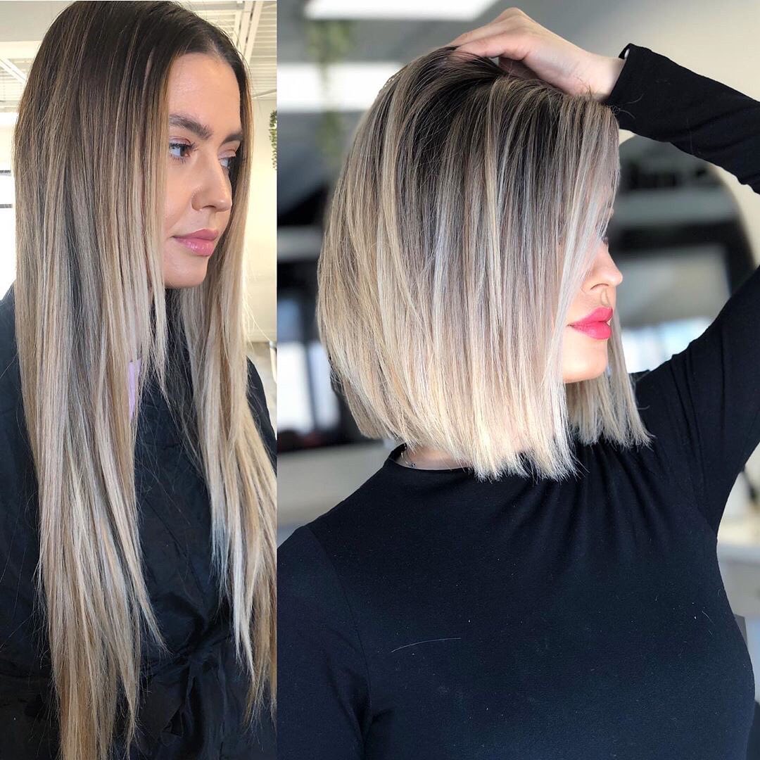 Empire's elegant hairstyles for medium hair - ombre hair color ideas