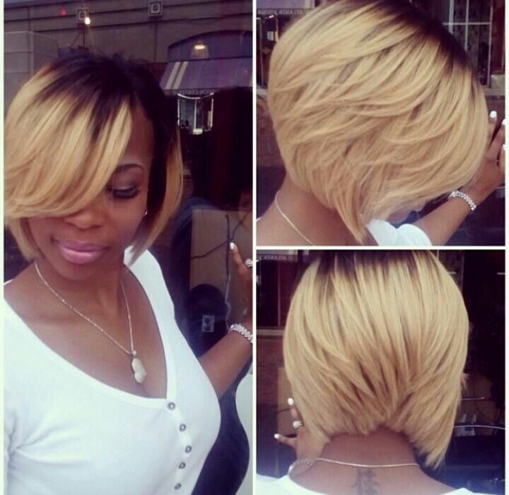 Stylish short haircuts - 2015 hairstyles for black women