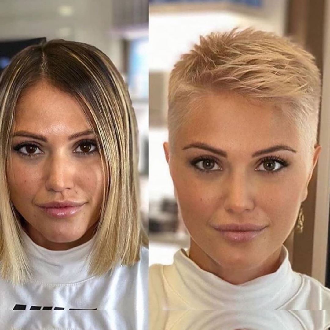 Stylish short haircuts for thick hair - short hairstyles in 2021