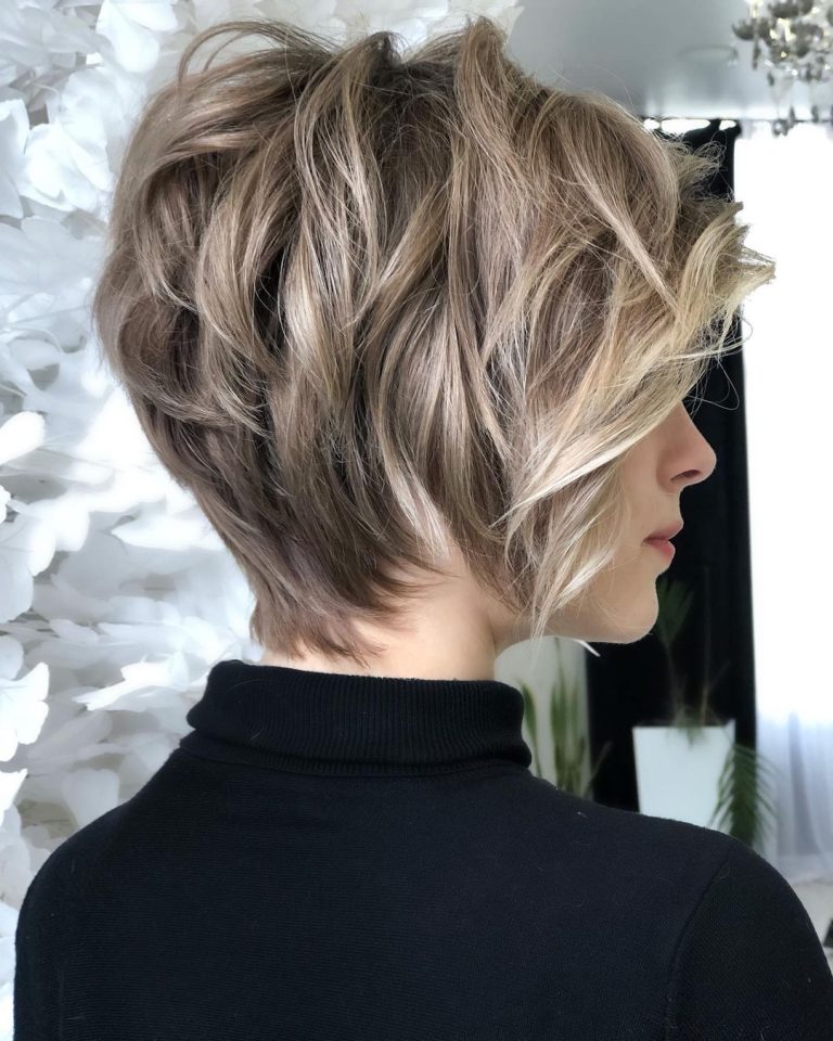 10 Short Haircuts for Thick Hair – Highly Textured & Color Bright Looks