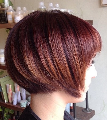 Stylish short haircut for thick hair - Summer hairstyles =