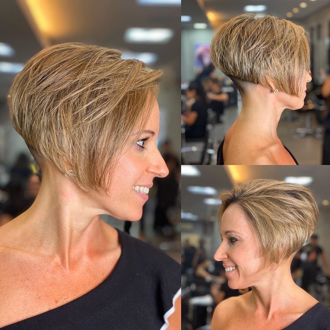 Stylish short haircuts for thick hair - short hairstyles in 2021